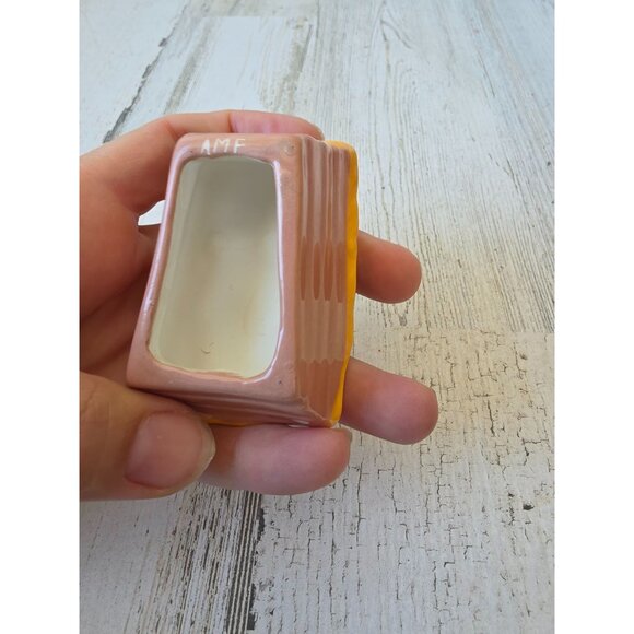 Vintage amf ceramic baby Jesus nativity manger statue figurine Xmas decor - Picture 5 of 6